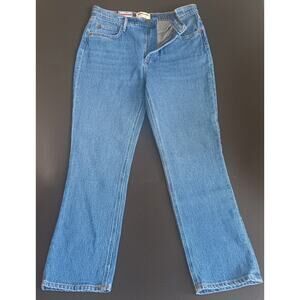 Kirkland Signature Women's High-Rise Straight Leg Jeans, Blue, Womens Size 6